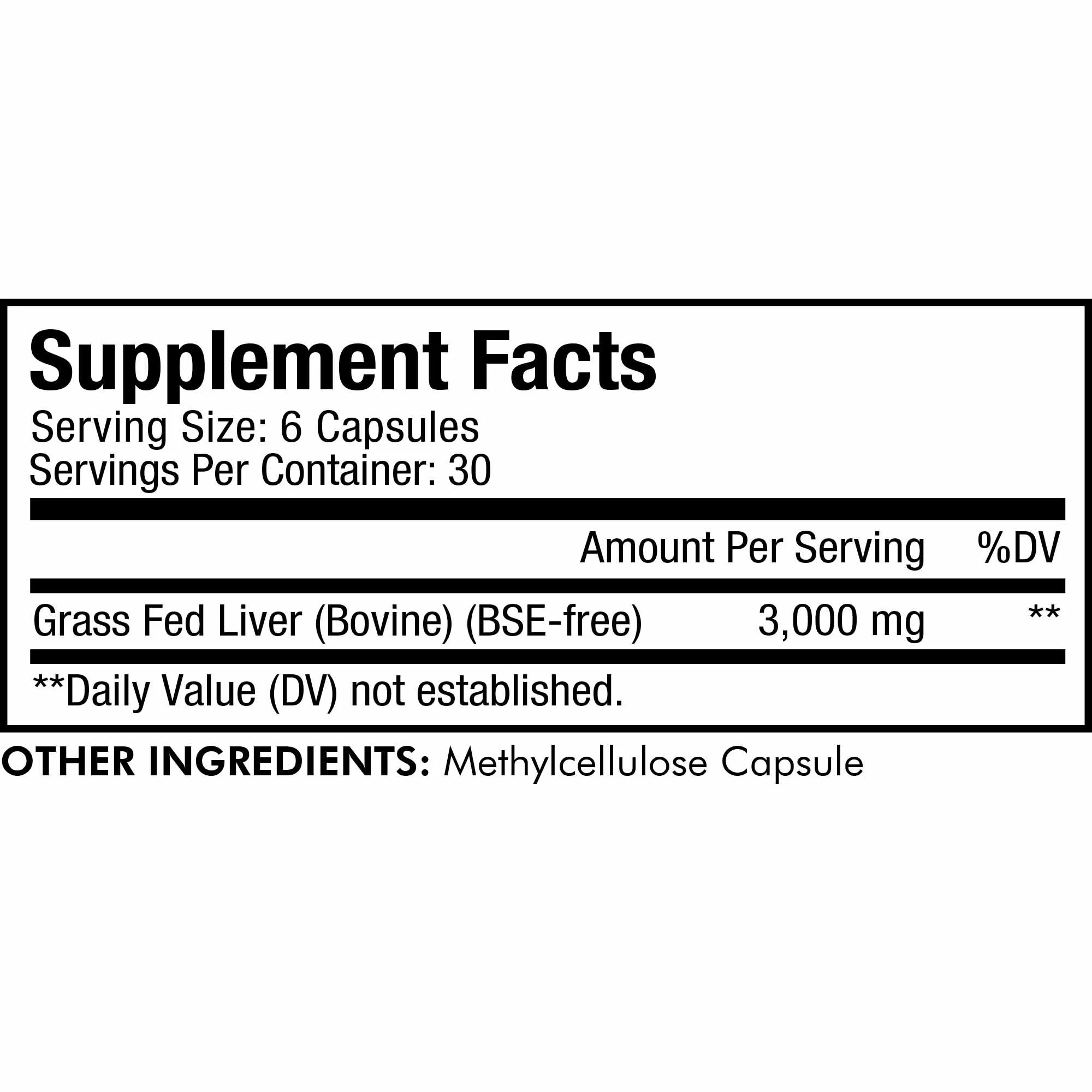 Codeage Grass-Fed Beef Liver, Grass-Finished, Pasture-Raised, Freeze-Dried Glandular Supplement, 180 ct