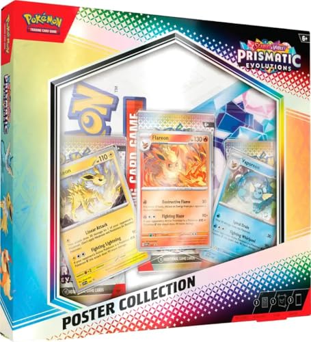 Pokemon TCG: Scarlet & Violet—Prismatic Evolutions Poster Collection