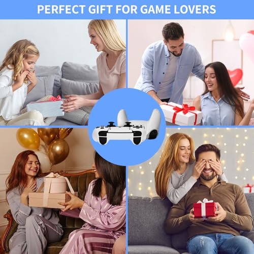 Vergissm Wireless Retro Game Console, Retro Game Stick, Built-in 20000+ Classic Games, Retro Gaming Console with 64GB TF Card, 4K, HDMI Output, Game Console with Dual 2.4G Wireless Controllers