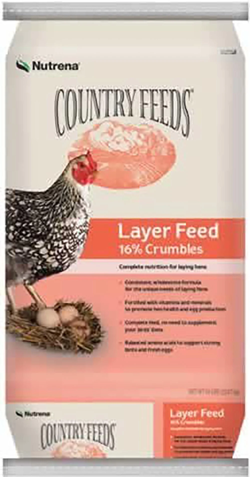 16% Layer Crumble Chicken Feed 50 Pounds
