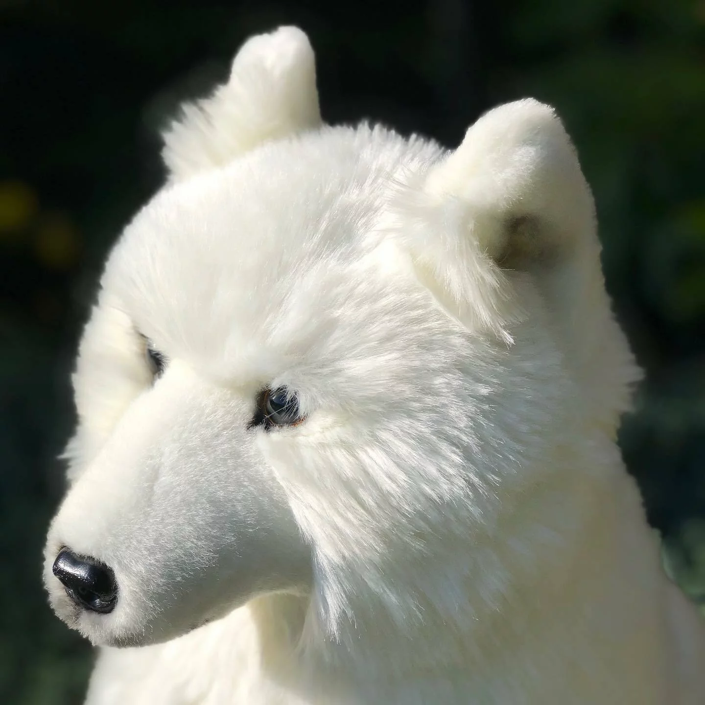 Auswella® Tomahawk™ Plush 20 Inch Sitting Artic Wolf - Plush Stuffed Animal Wolf