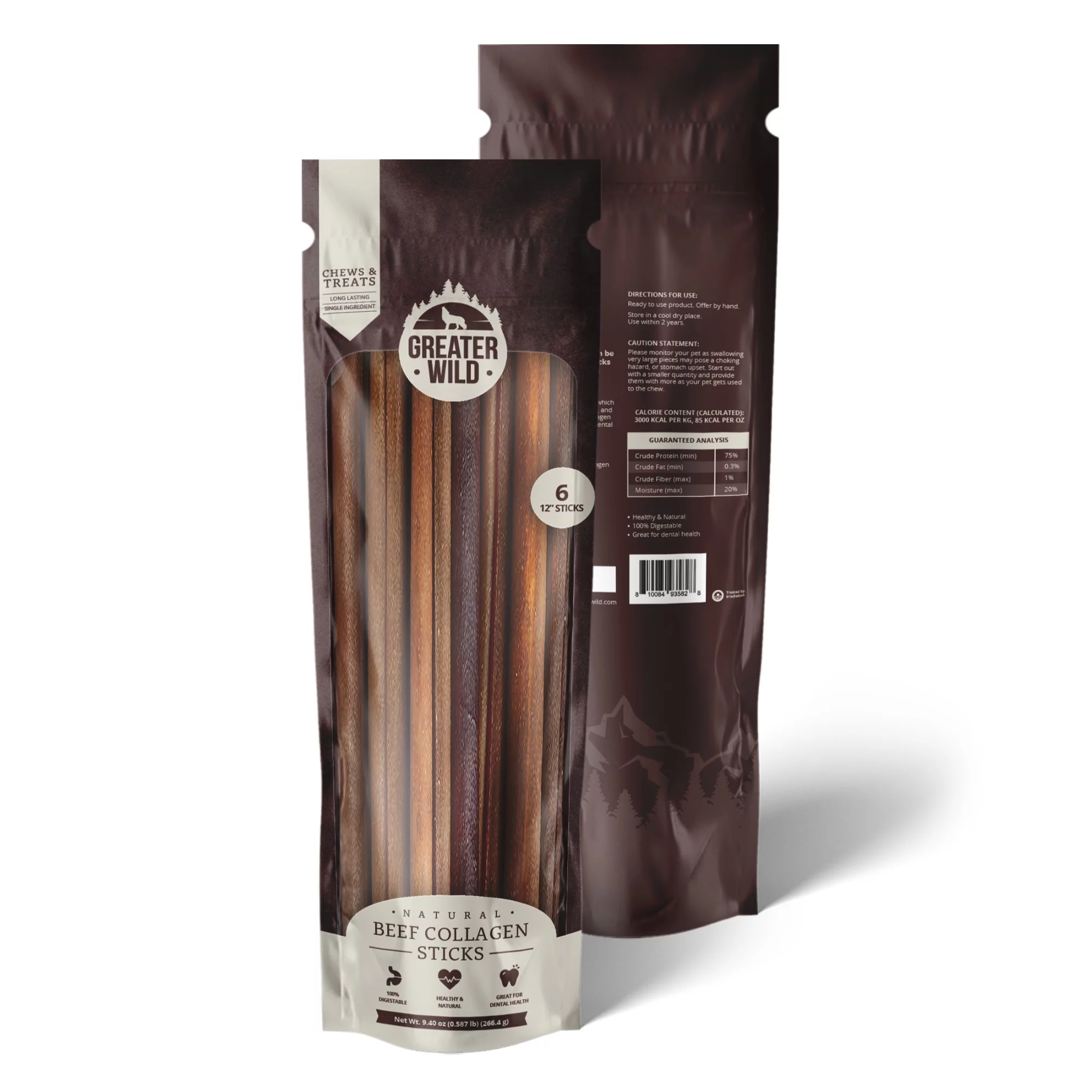 Greater Wild All Natural Ingredient 12