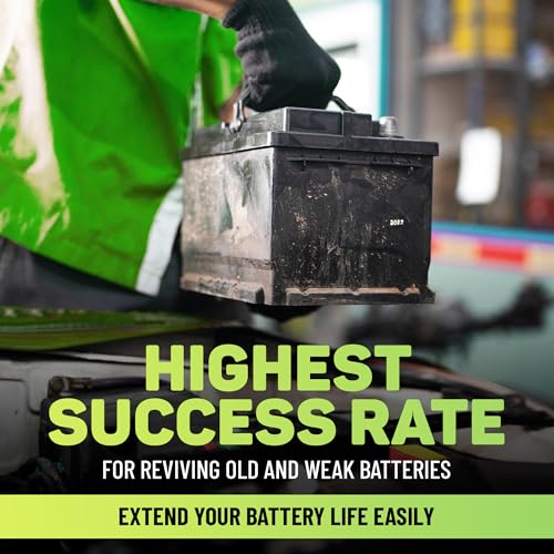 FORTIVO [2 Pack] Battery Restorer and Desulfator for Lead Acid Battery - Prolong Life & Boost Charge Capacity, Battery Acid Refill and Additive for Golf Cart, RVs, Bikes, ATVs, Car Battery 32oz