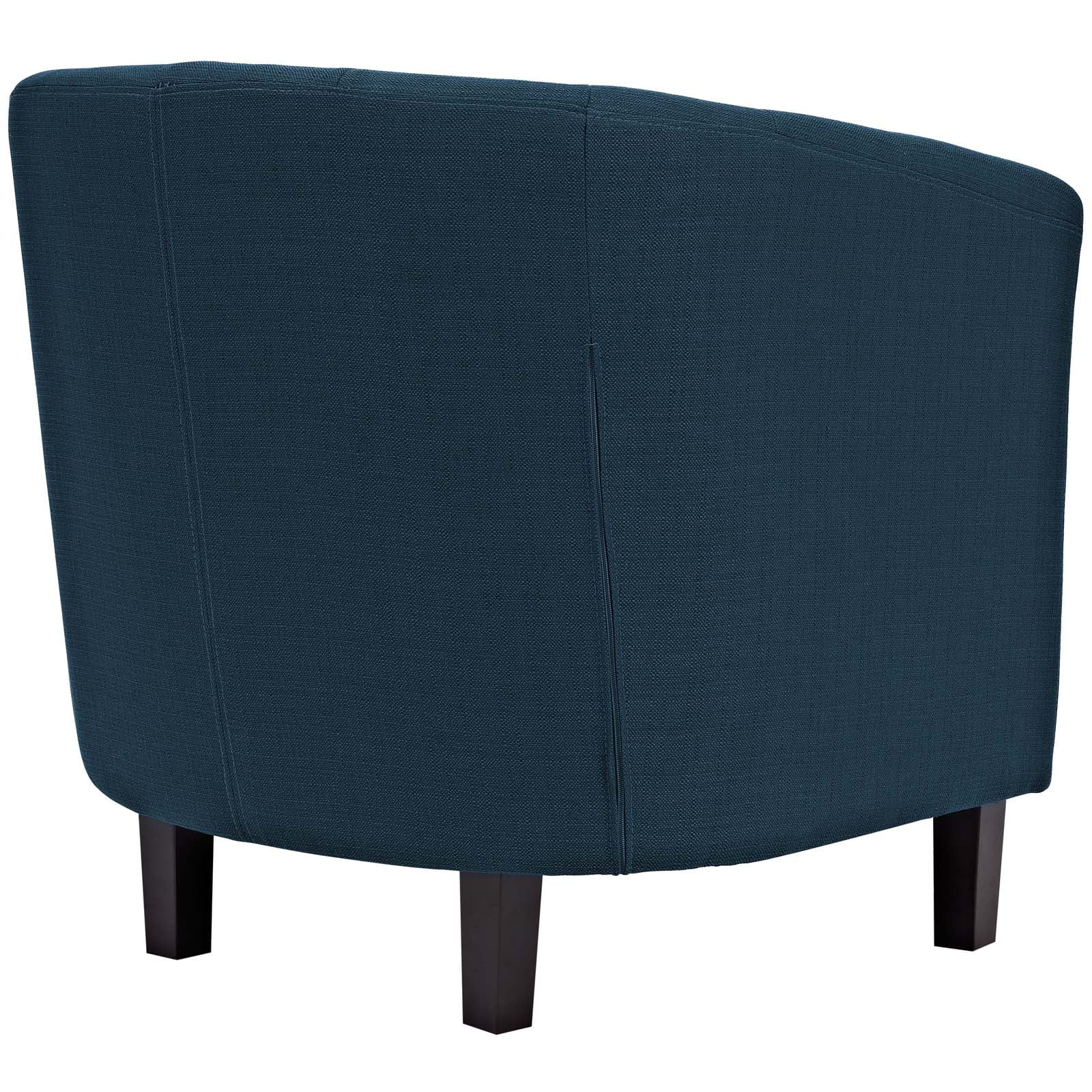 Modway Prospect Upholstered Fabric Armchair in Azure