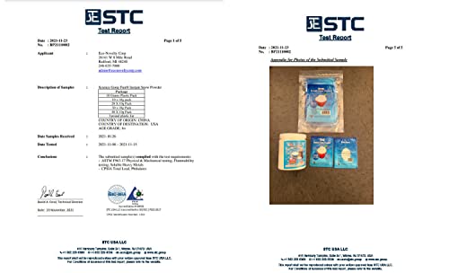 Two Pounds of Science Gong Fun Instant Snow Powder Add Water to Make 16 Gallons of Fake Snow, Artificial Snow