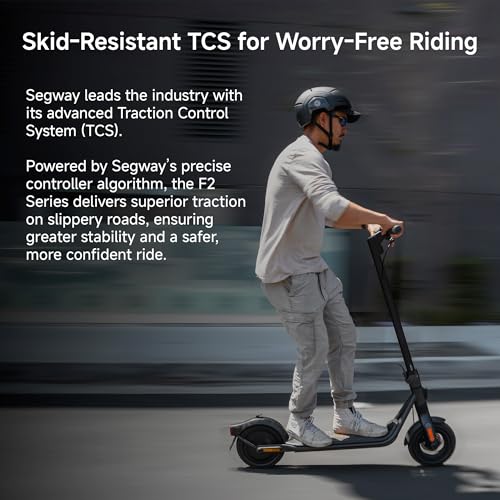 Segway Ninebot F2/F2 Pro Electric Scooter, Up to 20 MPH, Long Range, UL-2271 & UL-2272 Certified