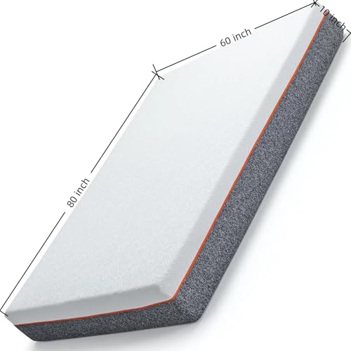 Marsail Queen Mattress, 8-inch Gel Memory Foam Mattress, Medium-Firm Queen Mattress in a Box for Pressure Relief & Support, Breathable Cooling Queen Size Mattress with Zippered Cover