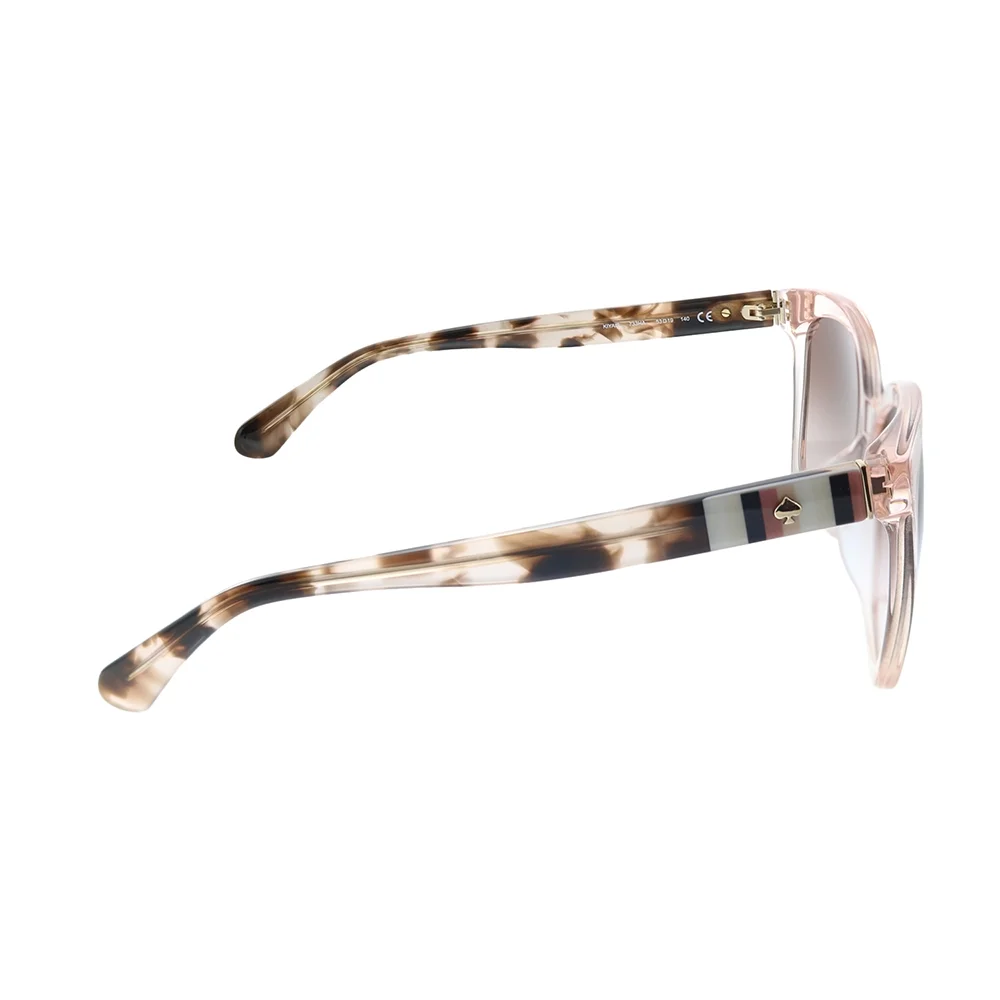 Kate Spade Kiya/S Plastic Womens Cat-Eye Sunglasses Crystal Peach 53mm Adult