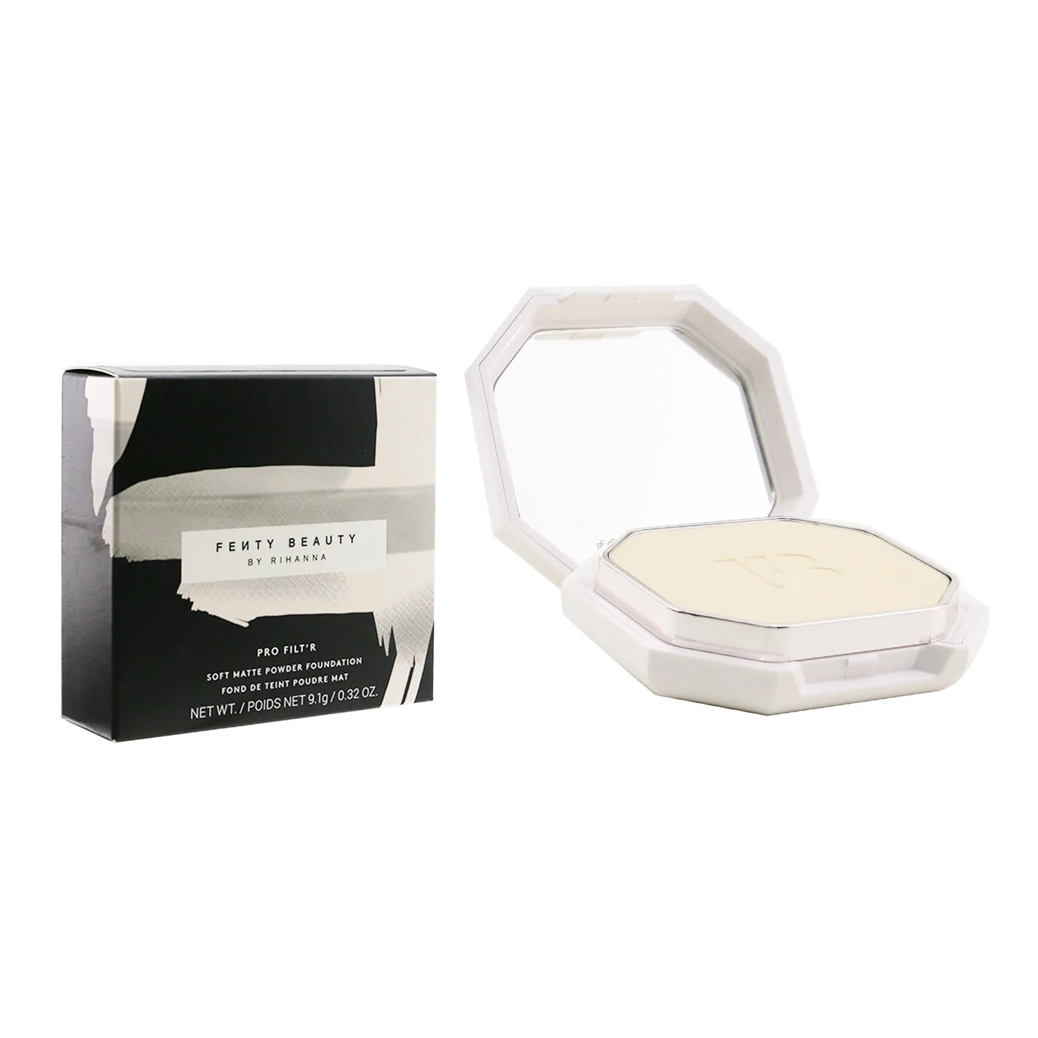 Fenty Beauty by Rihanna Pro Filt'R Soft Matte Powder Foundation - #255 (Medium With Warm Golden Undertones)  9.1g/0.32oz