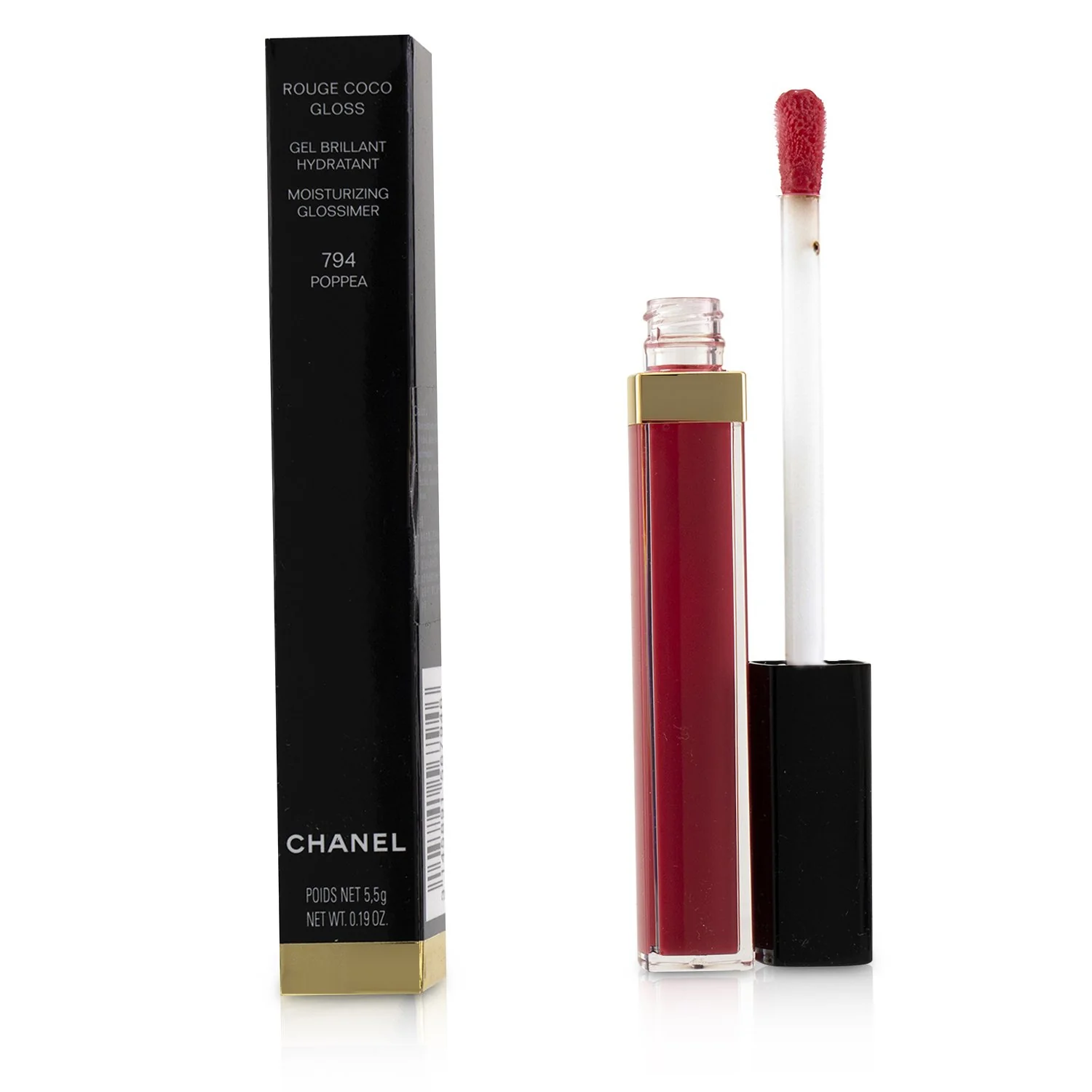 Chanel Rouge Coco Gloss Moisturizing Glossimer - # 806 Rose Tentation  5.5g/0.19oz