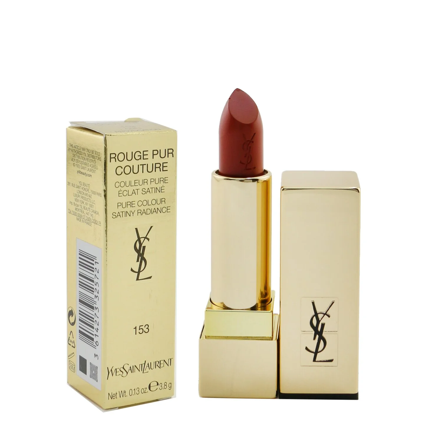 Yves Saint Laurent Rouge Pur Couture - #157 Nu Inattendu  3.8g/0.13oz