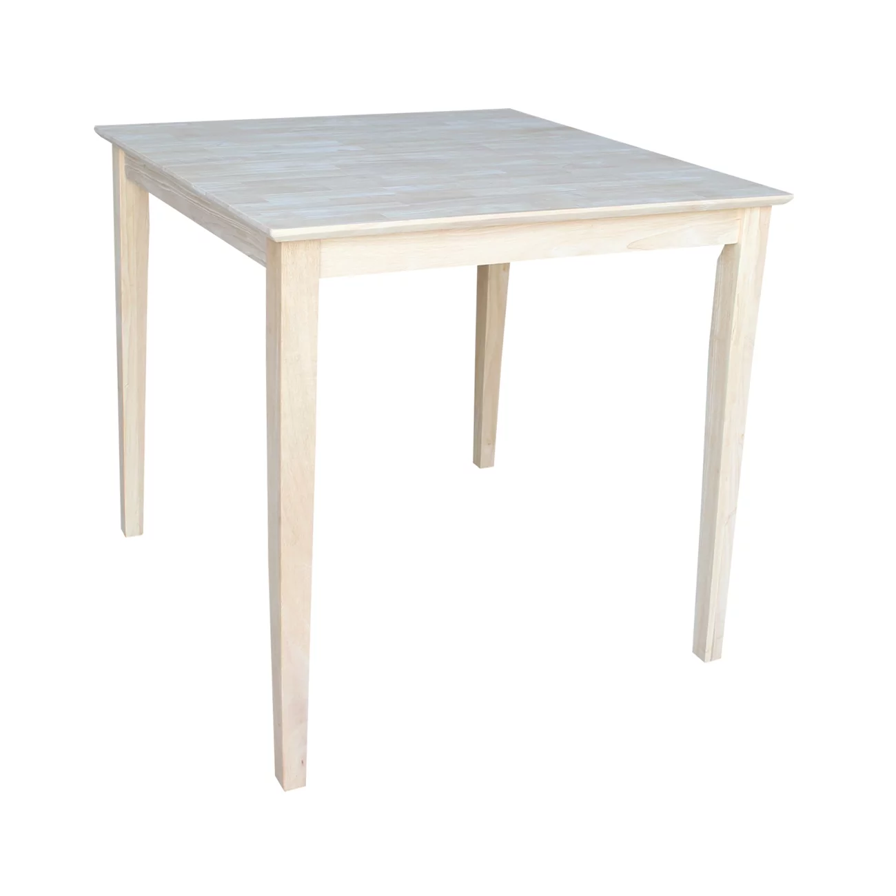 Solid Wood Top Table, Shaker Legs