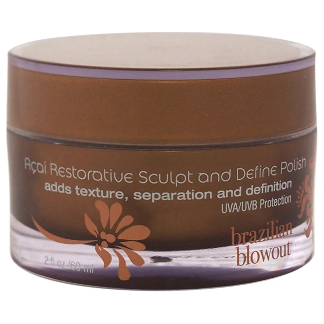 Brazilian Blowout Acai Restorative Sculpt And Define Polish by Brazilian Blowout for Unisex - 2 oz Cream