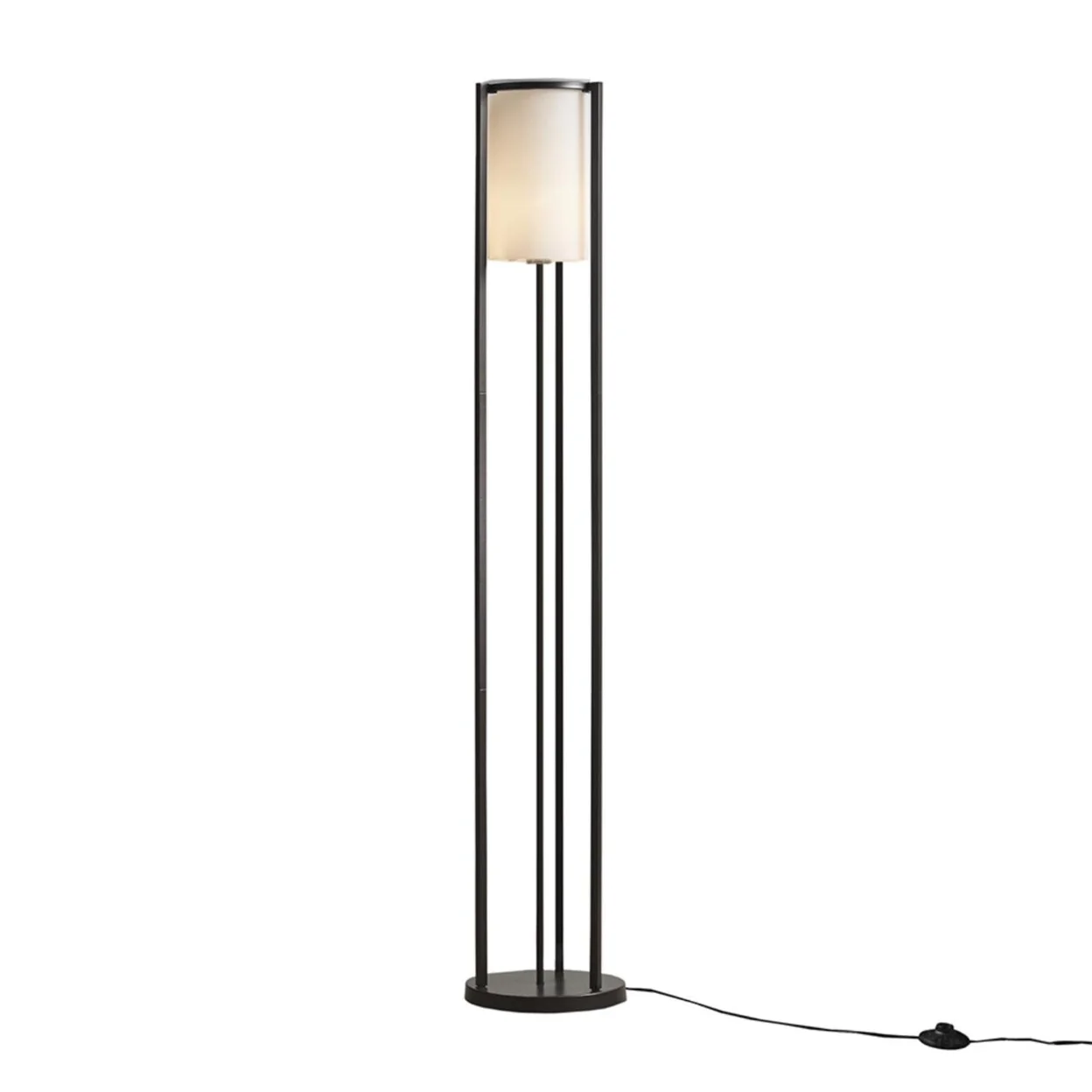 MARTHA STEWART Charlton Floor Lamp with Black Finish MT154-0065