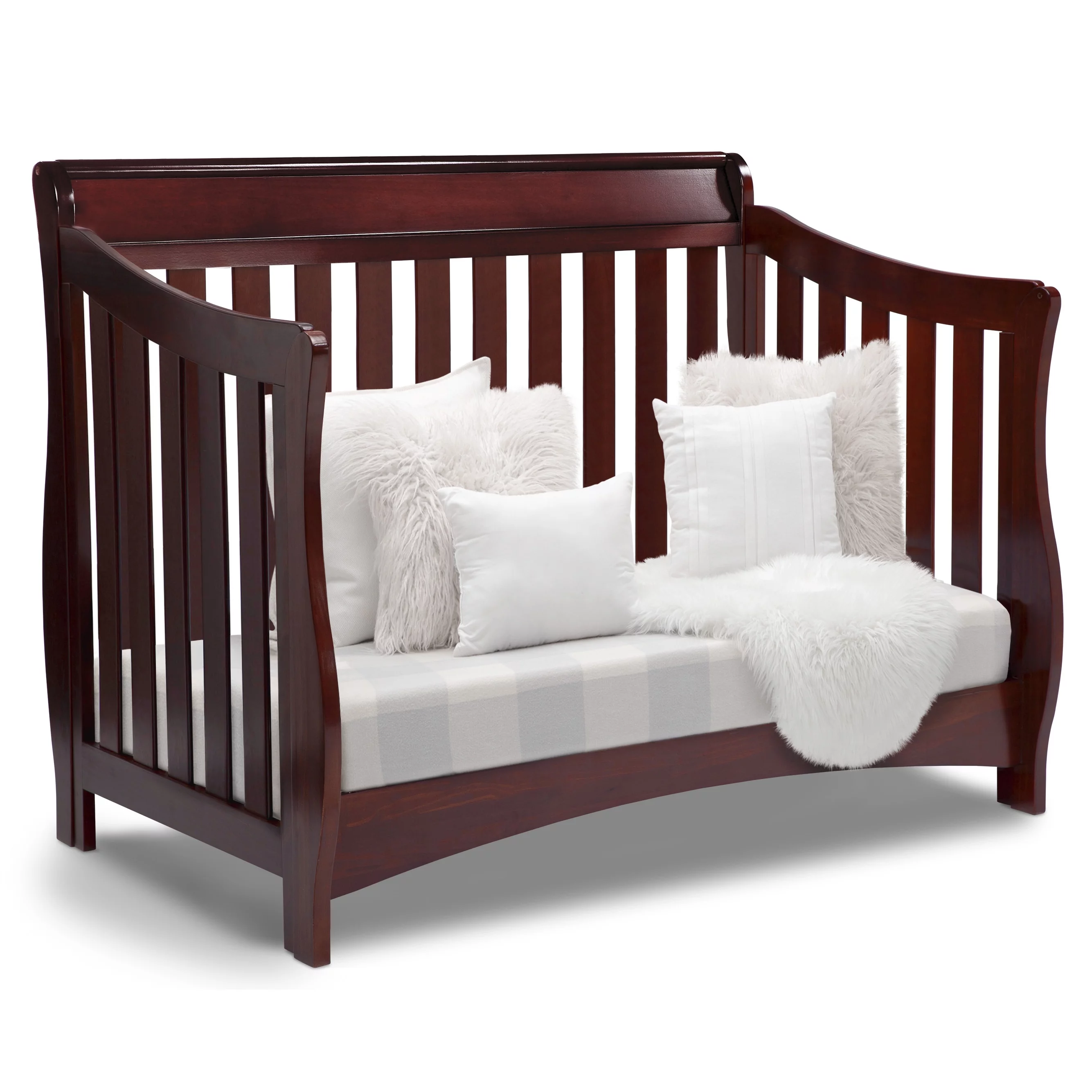 Delta Bentley S Series 4-in-1 Convertible Crib in Black Cherry Espresso