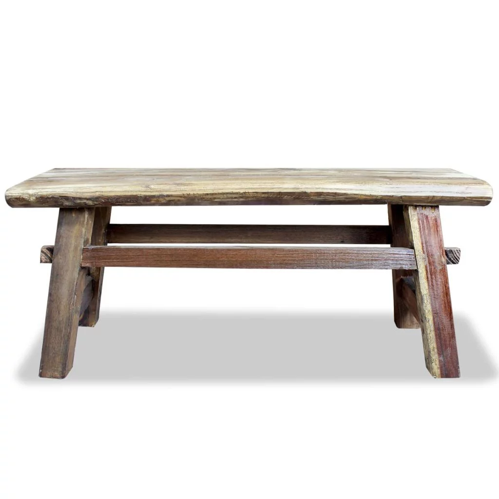 Bench Solid Reclaimed Wood 39.4