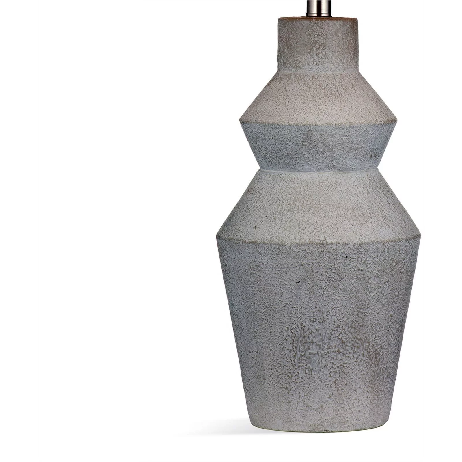 Roster Table Lamp in Gray Cement Stone