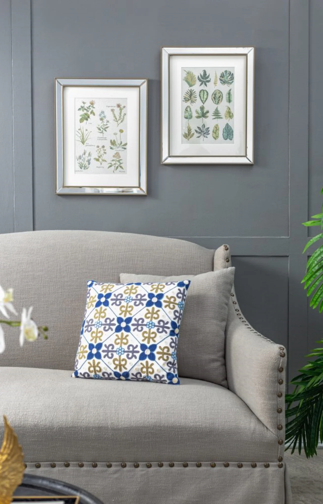 CC Home Furnishings Botanical Framed Wall Art - 19.75