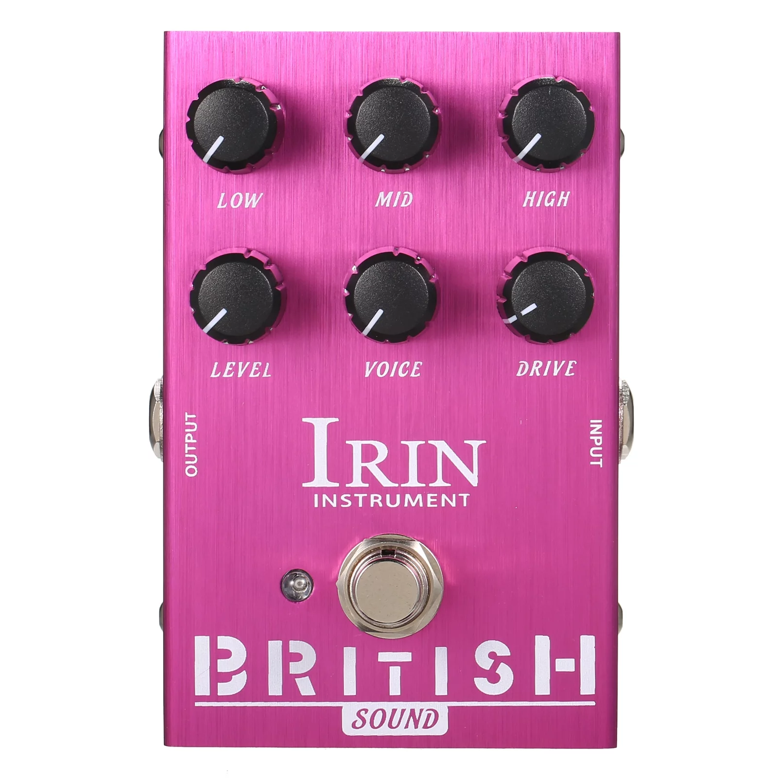 IRIN Guitar Effect Pedal M-SHALL Speaker Simulator Cabinet Simulator Guitar Effector Pedal Speaker Simulation for Guitar Bass - British Sound (Purple)