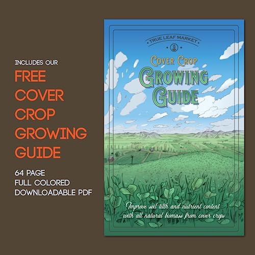 No-Till Forage Friendly Cover Crop Seed Mix – 5 lb, Covers 1,000 Sq. Ft. – 9 Winter-Kill Varieties for Spring, Summer & Fall – Non-GMO Planting Seeds