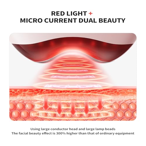 Micro-Current Vibration Facial Cold and Hot Service，Red Light Therapy，Designed to Achieve Facial Beauty Effects（Model: TPML-100）