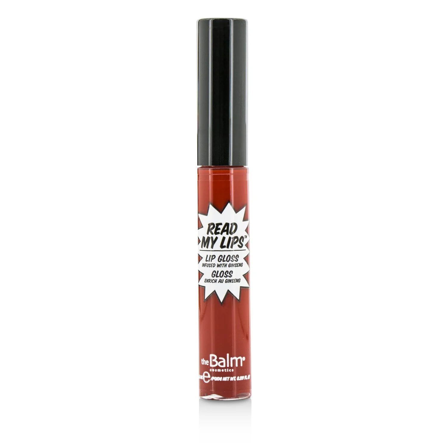 TheBalm Read My Lips (Lip Gloss Infused With Ginseng) - #Pow!  6.5ml/0.219oz
