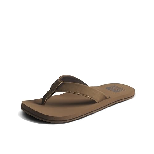 REEF Twinpin Men's Beach Flip Flop, Soft Cushion Footbed, Water Friendly