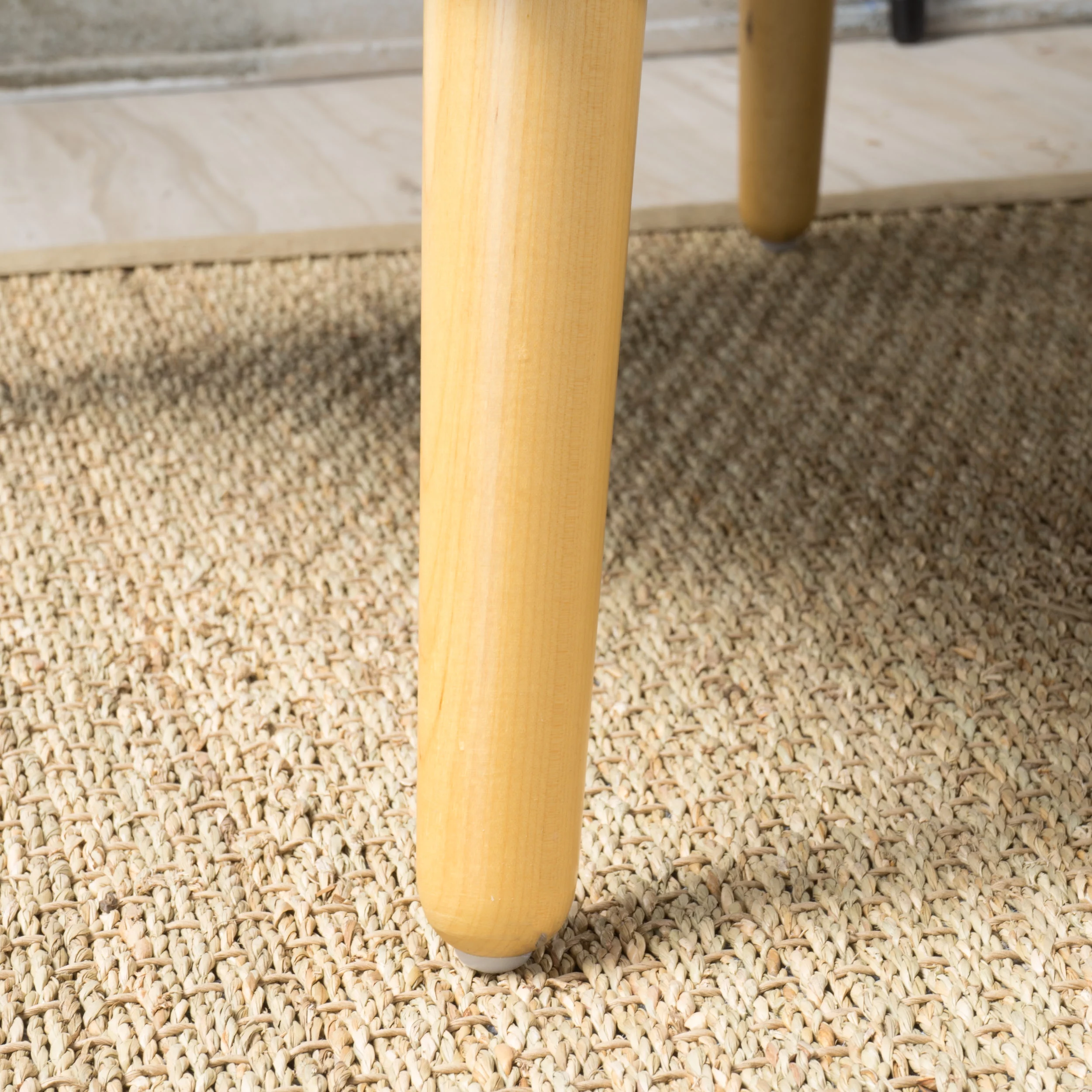 Noble House Ingrid Mid Century Fabric Arm Chair,Purple