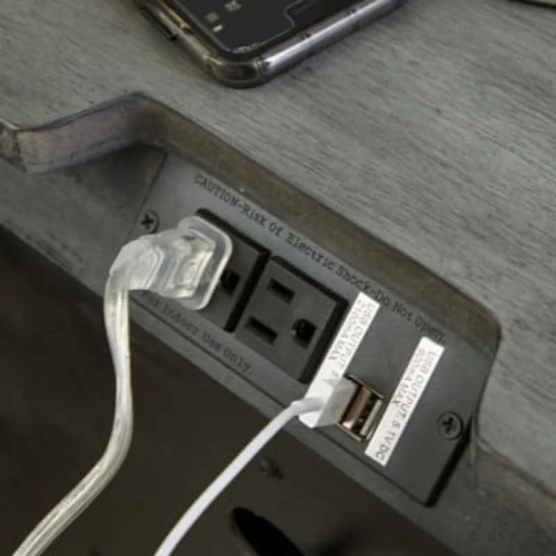 Signature Design by Ashley Russelyn 2 Drawer Nightstand, Gray