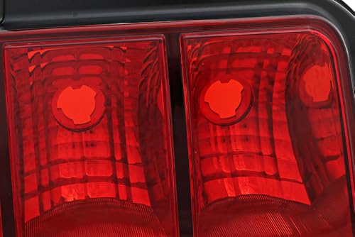 Compatible with Ford Mustang Tail Light Lamp Set 2005 2006 2007 2008 2009 Driver and Passenger Side