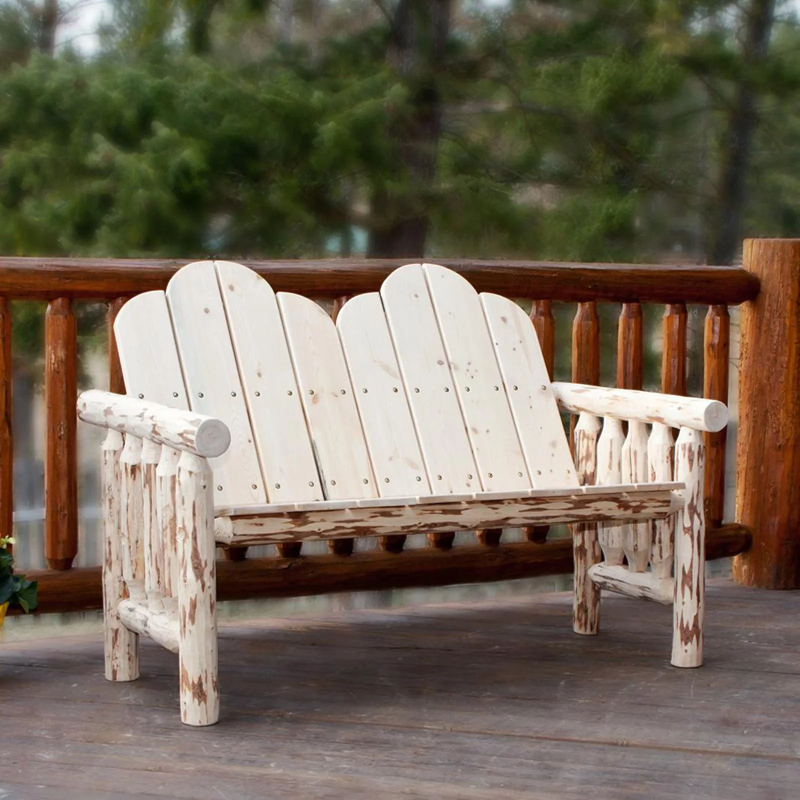 Montana Woodworks 52 in. Settee Deck Bench