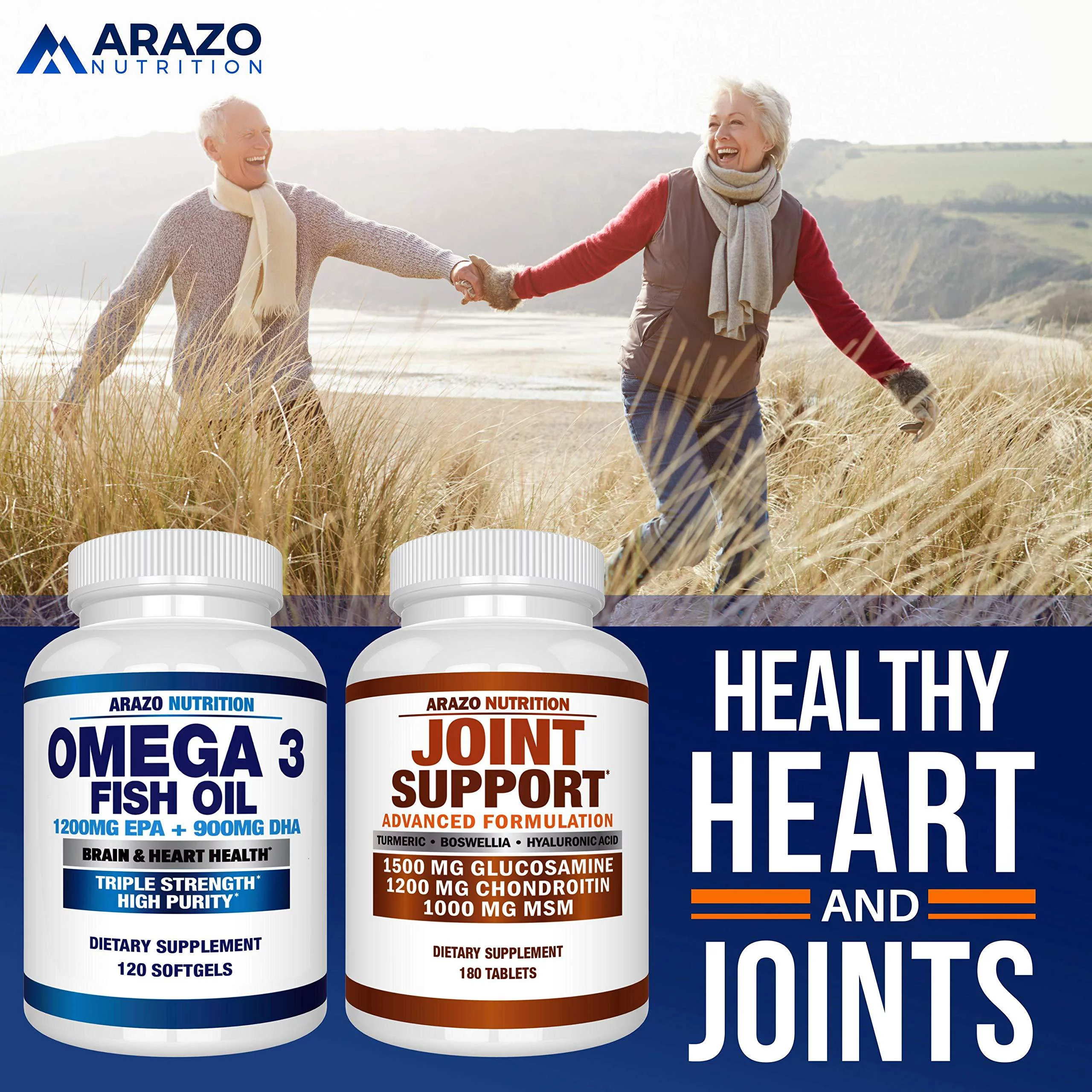 Omega 3 Fish Oil 2250mg | HIGH EPA 1200MG + DHA 900MG, NEW - FREE SHIPPING