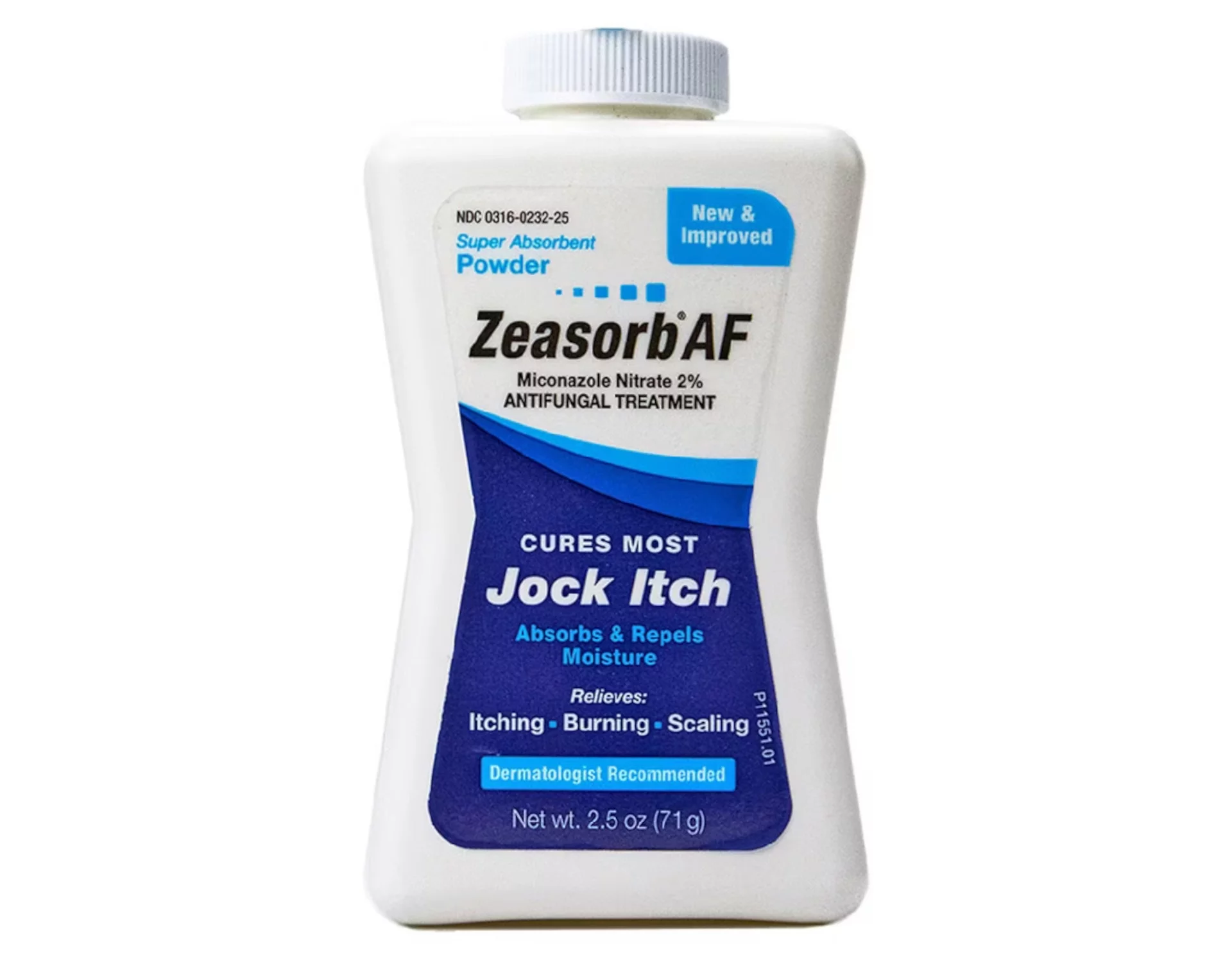 ZEASORB POWDER 2.5 OZ 3 pack