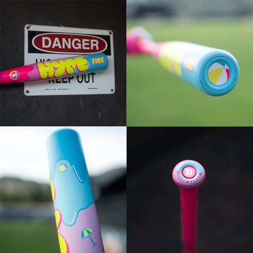 Easton | 2025 | Hype FIRE Baseball Bat | USSSA | -5 / -8 / -10 Drop | 2 3/4