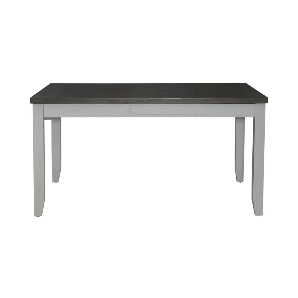 Liberty Furniture Brook Bay 7 Piece Leg Table Set with Hidden Drawers