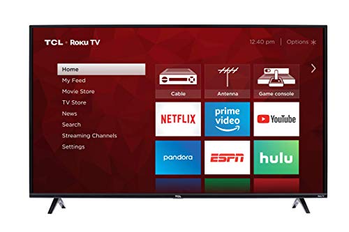 TCL 43S425 43 Inch 4K Ultra HD Smart ROKU LED TV (2018)