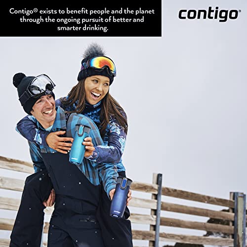 Contigo West Loop Autoseal Travel Mug, Stainless Steel Thermal Mug, Vacuum Flask, Leakproof Tumbler, Coffee Mug with BPA-Free Easy-Clean Lid