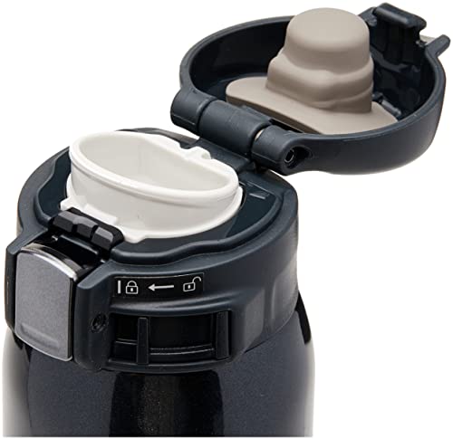 Zojirushi SM-SA60BA Stainless Steel Vacuum Insulated Mug, 1 Count (Pack of 1), Black, 20 oz.