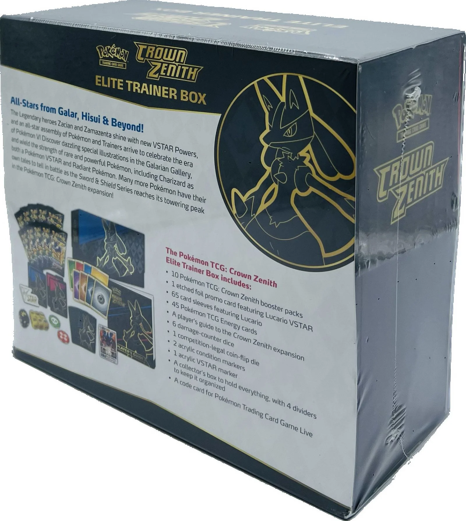 2022 Pokemon Crown Zenith Elite Trainer Box