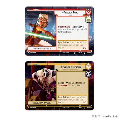 Fantasy Flight Games Star Wars: Unlimited TCG Twilight of The Republic PRERELEASE Box - Launch Your Clone Wars Adventure! Includes 6 Booster Packs, Ages 12+, 2+ Players, 20 Minute Playtime, Made