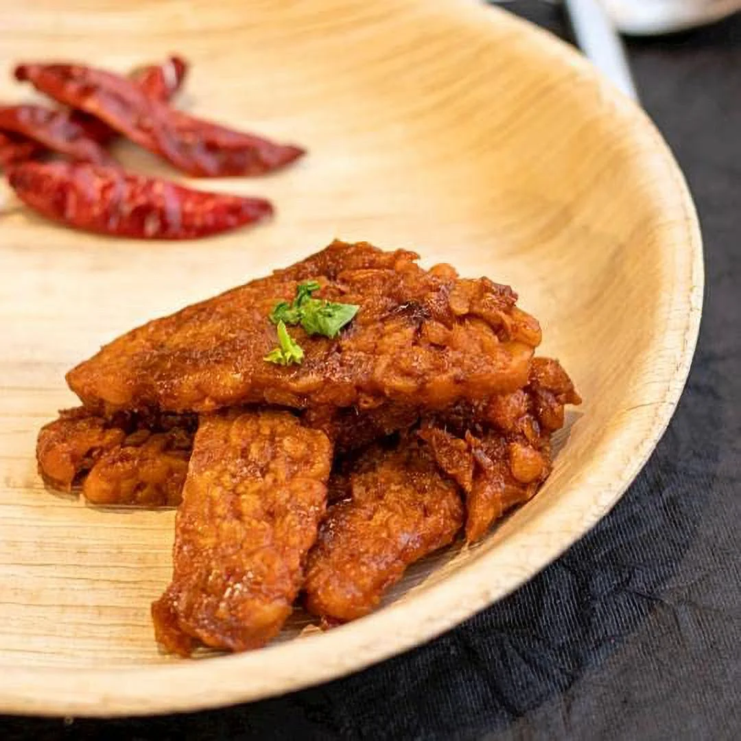 Tempeh Pack Of 6 Marinated Tempeh | The Heat And Eat (Ready To Heat From The Pack),200Gms Each Pack - Veg/Vegan Protein| Dairy & Gluten Free | Gut-Friendly | Low Carb