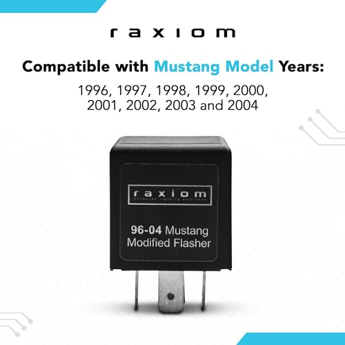 Raxiom Tail Light Sequencer Harness Kit with Tuning Plug and Play Wire Fits Mustang 1996-2004 Excluding 1999-2001 Cobra