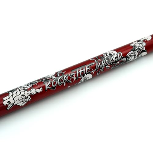 CUESOUL 58 inch 19/20/21 oz 1/2 Maple Pool Cue Stick Kit-Rockin Series