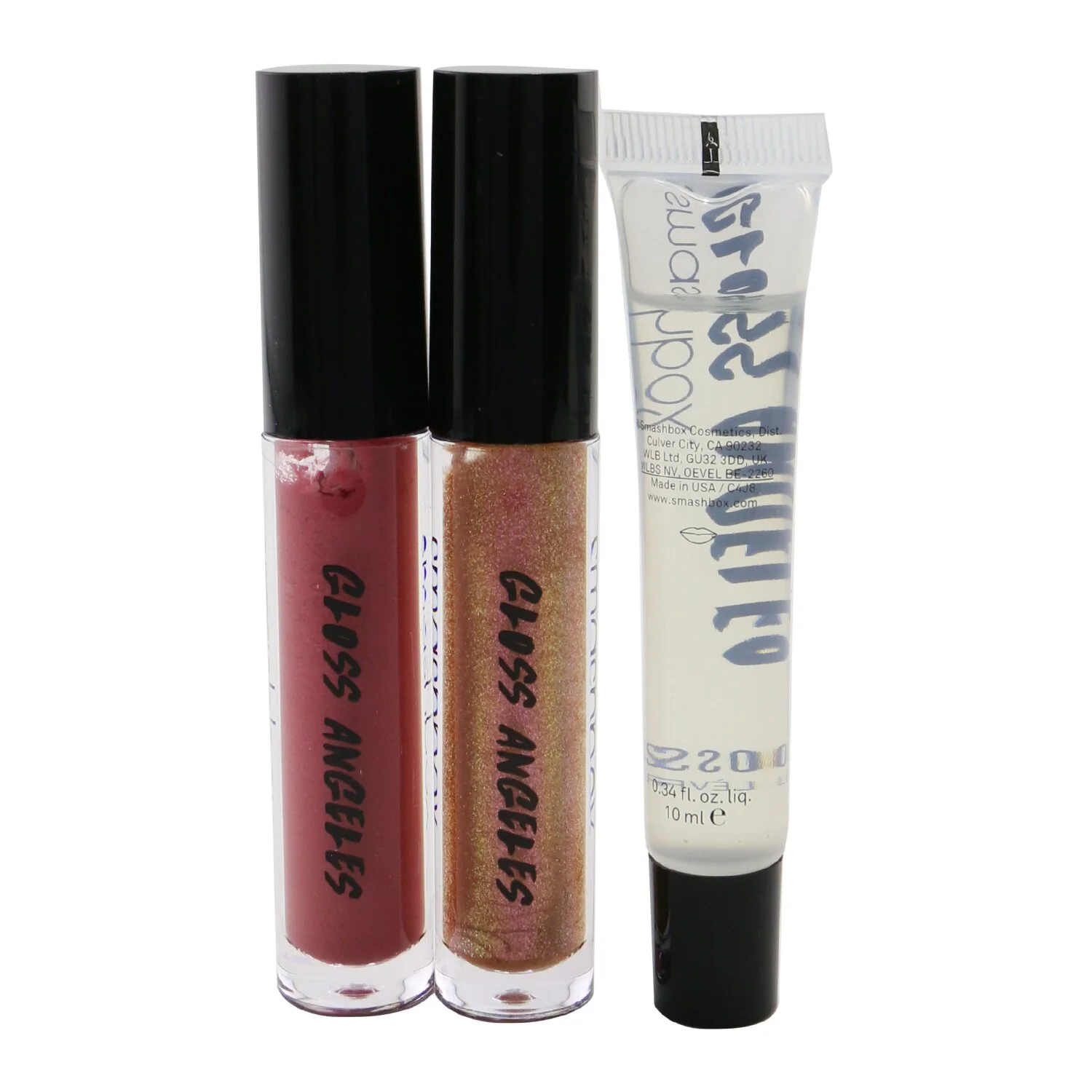 Smashbox Gloss Angeles Trio Set (3x Lip Gloss)  3x4ml/0.13oz