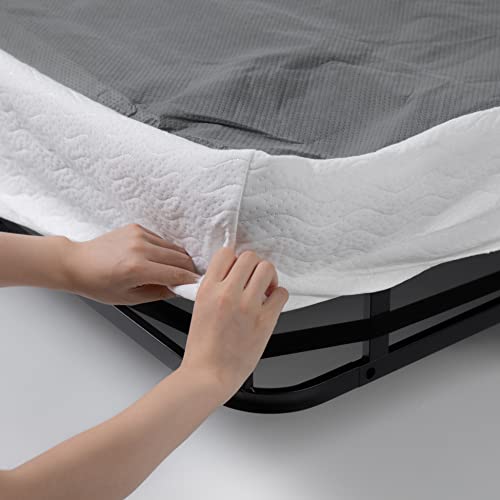 ZINUS 5 Inch Metal Smart Box Spring with Quick Assembly, Mattress Foundation, Strong Metal Frame, Easy Assembly, Queen