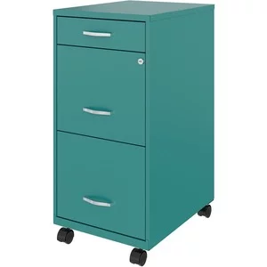 Lorell Lorell SOHO Box/File/File Mobile Letter Size File Cabinet, Three Drawer