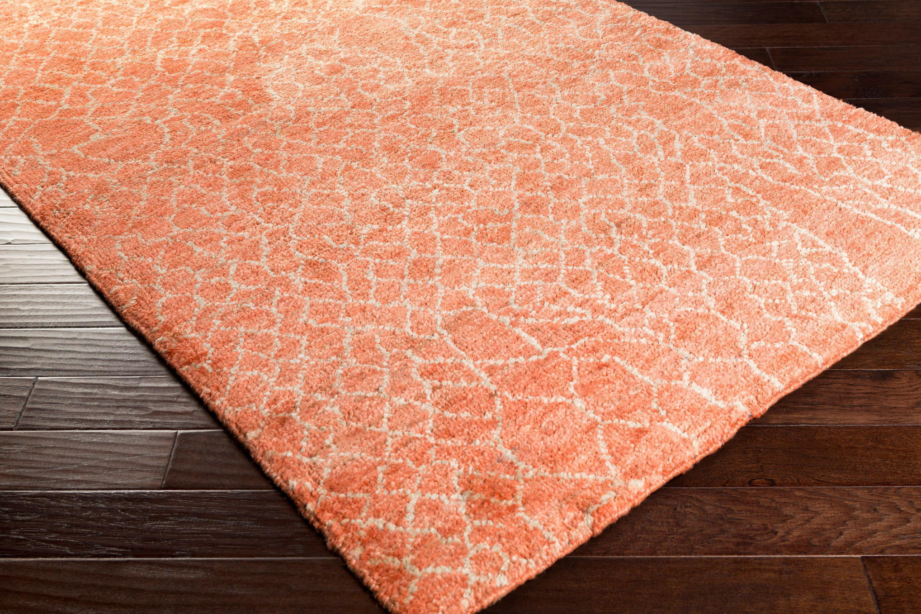Mark&Day Area Rugs, 8x11 Laron Global Bright Orange Area Rug (8' x 11')