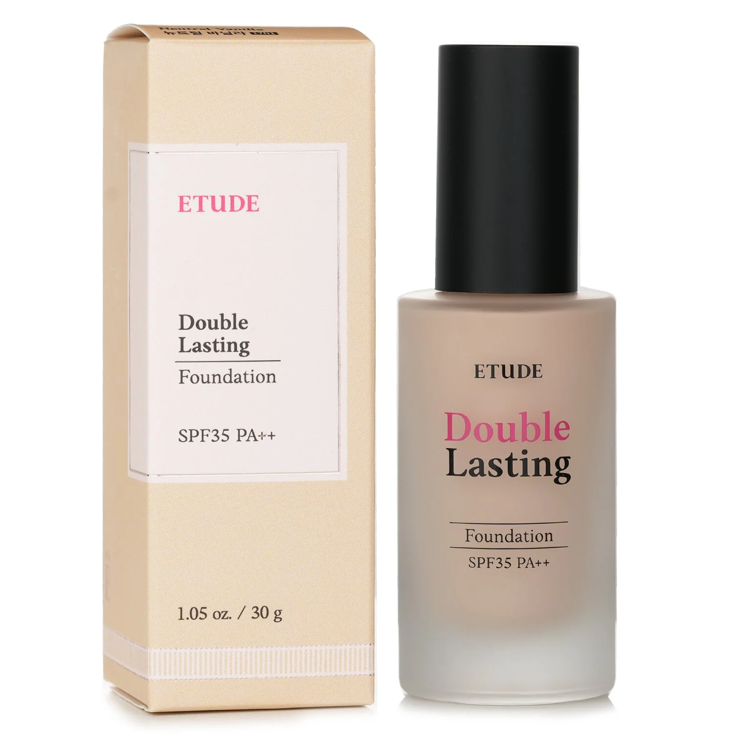 Etude House Double Lasting Foundation SPF 35 - #21W1 Beige  30g/1.05oz