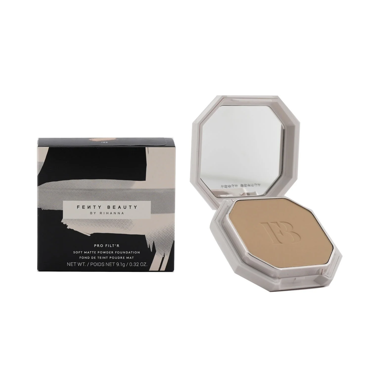 Fenty Beauty by Rihanna Pro Filt'R Soft Matte Powder Foundation - #255 (Medium With Warm Golden Undertones)  9.1g/0.32oz