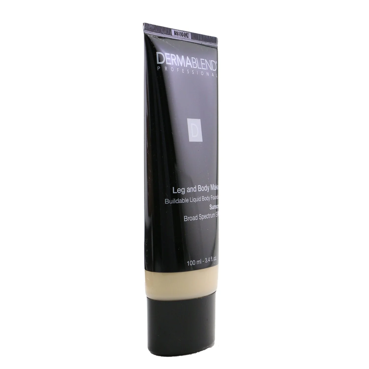 Dermablend Leg and Body Make Up Buildable Liquid Body Foundation Sunscreen Broad Spectrum SPF 25 - #Deep Natural (Exp. Date 12/2022)  100ml/3.4oz